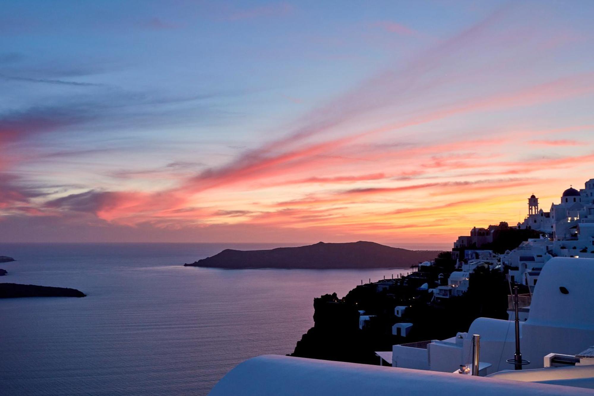 אימרוביגלי Katikies Chromata Santorini - The Leading Hotels Of The World מראה חיצוני תמונה